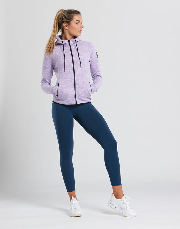 Lilac Fleck Hoodie