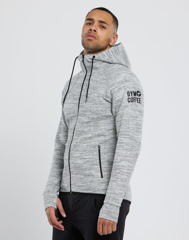 Men's Grey Fleck Hoodie
