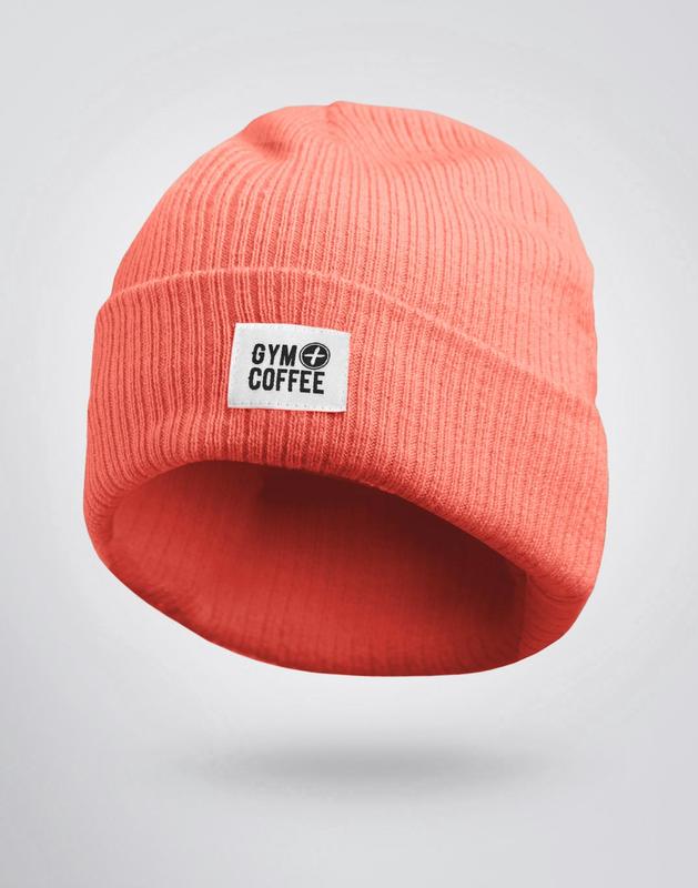 Neon Peach Beanie