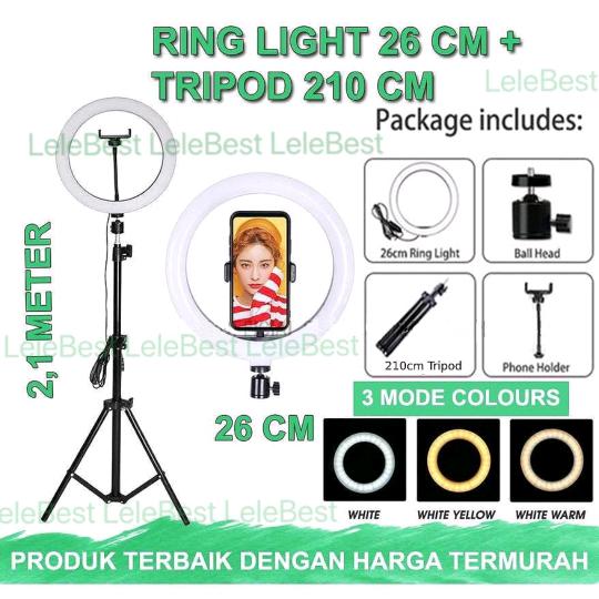Ringlight dan Tripod