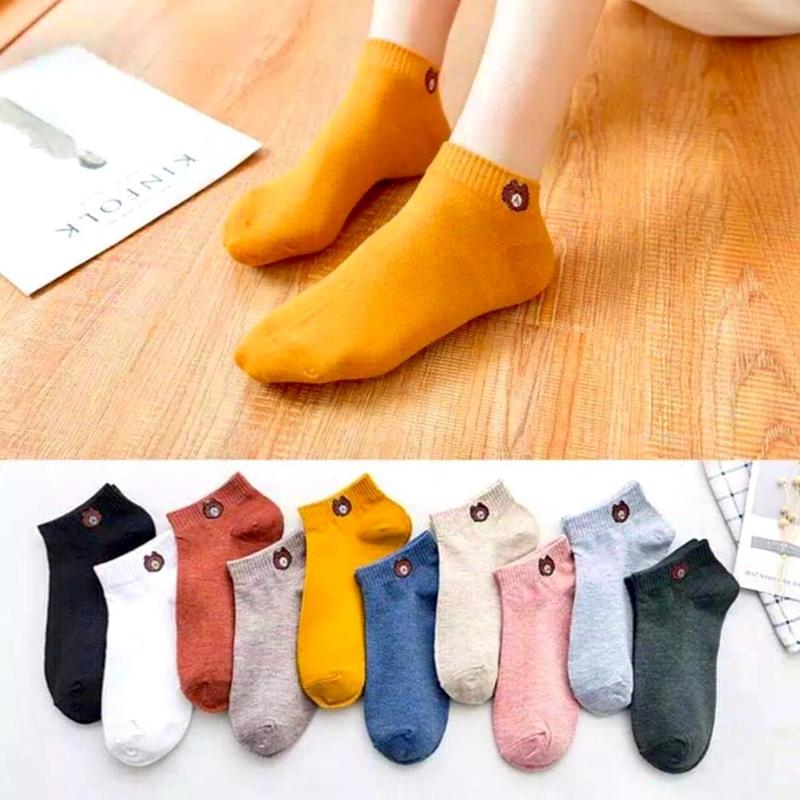 Kaos Kaki Brown