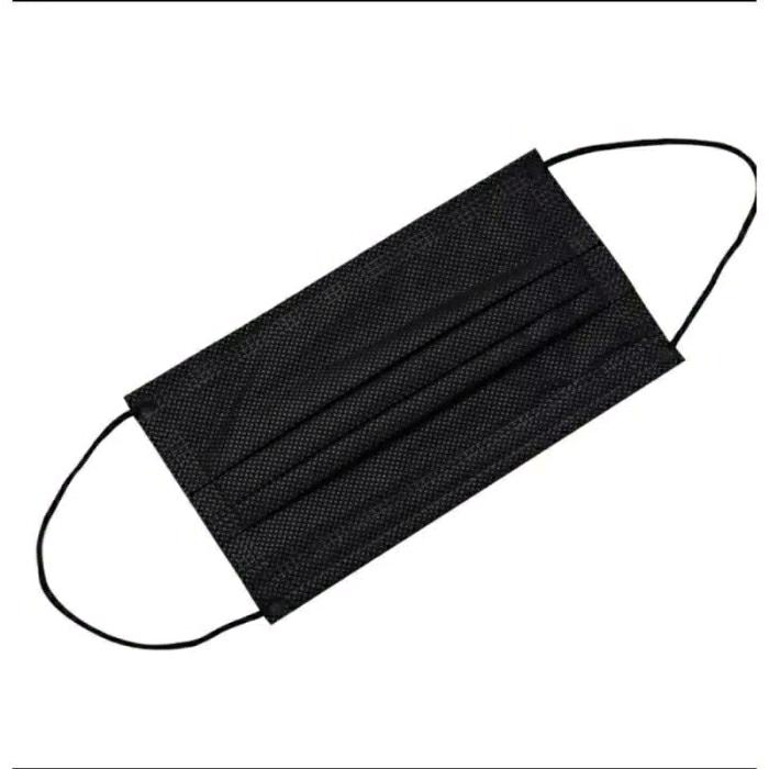 Masker 3 Ply hitam