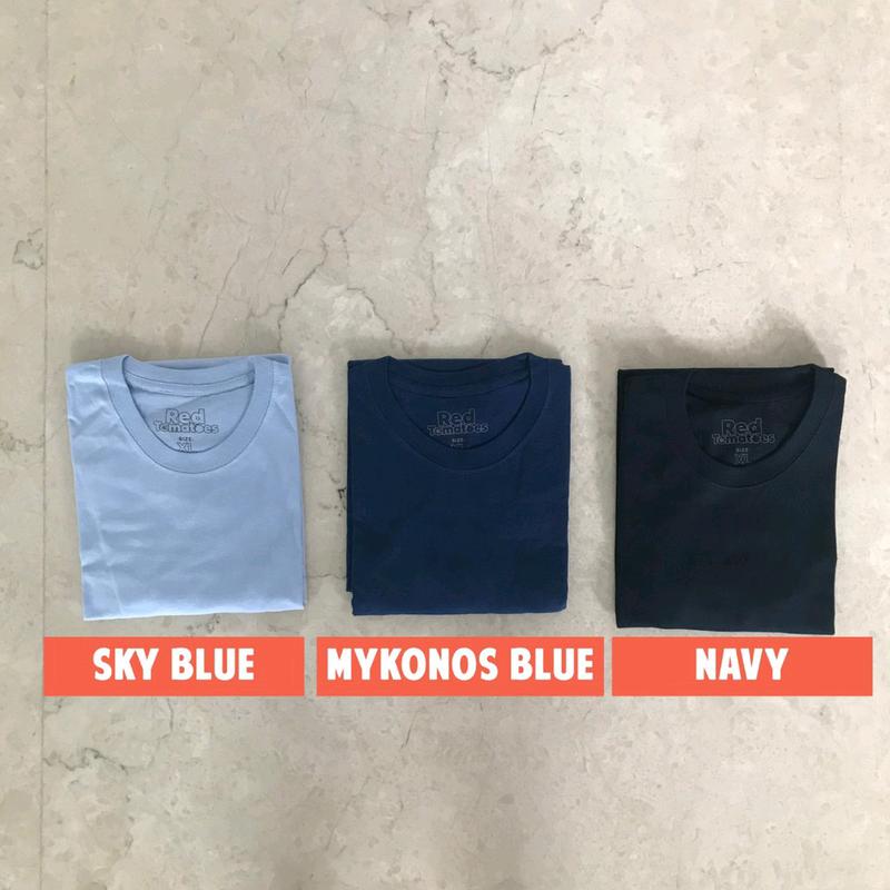 Baju Polos Berwarna