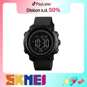 Jam Tangan Pria Digital LED 1426 Tahan Air 50 Meter Original