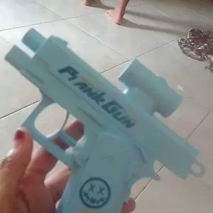 BabyToys Prank Gun 2 Side Water Effect Mainan Tembak Air Dua Arah Kreatif Plastik Berkualitas Hadiah Anak Seru & Aman