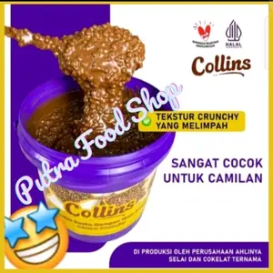 SULAWESI I COLLINS CHOCO CRUNCY 1 KG Coklat Cokelat ViraL
