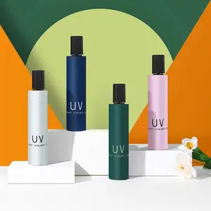 AWEN Payung Lipat Anti UV Payung Buka Tutup Anti UV payung matahari hujan atau cerah