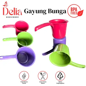 GAYUNG BUNGA ELEGENT - GAYUNG AIR SERBAGUNA - SIWUR/CIDUK AIR BAHAN PLASTIK TEBAL ANTI PECAH