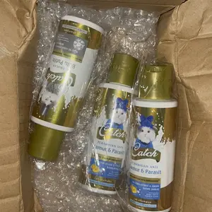 Catch - Shampoo Kucing Anti Kutu , Anti Rontok , Anti Jamur ,  Solusi 3-in1, dan Bulu Putih