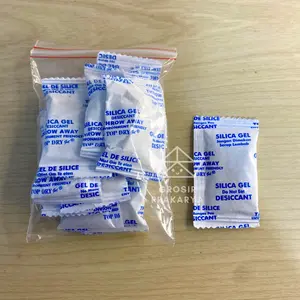 Gel Silica 2gr 10 pcs Food Grade Makanan Menyerap Anti Lembab Silikon