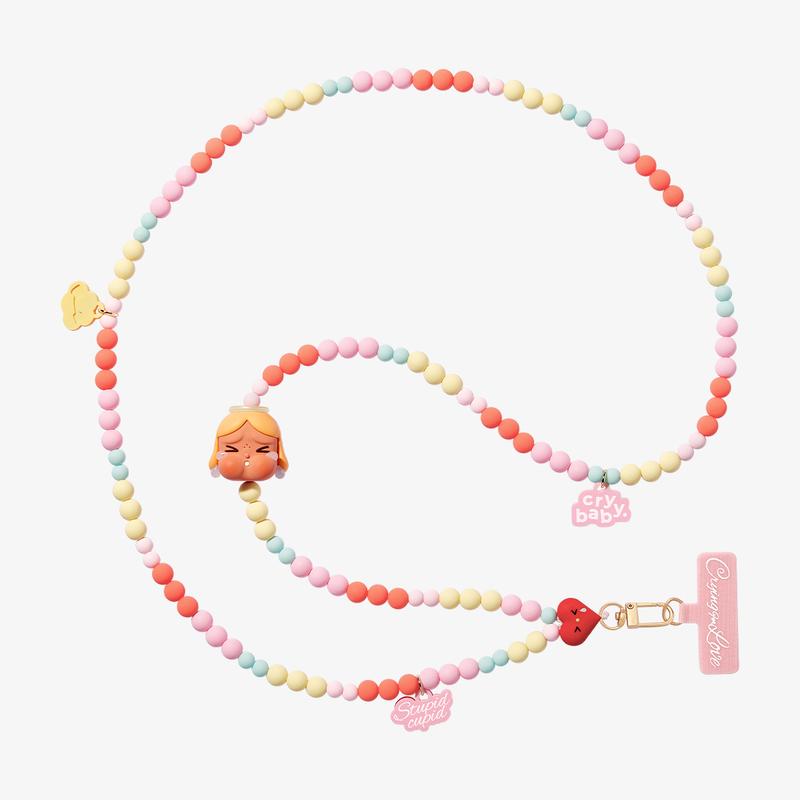 POP MART, CRYBABY Crying For Love Series-Phone Charm Blind Box Smartphone Cellphone