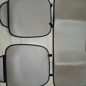 Alas Duduk Mobil Dingin Penyerap Keringat Cepat Musim Panas, Alas Duduk Mobil Terintegrasi Jok Depan Pengemudi Penumpang dan Belakang Tahan Gores dan Aus,Set 3 PCS Alas Duduk Mobil Sutra Dingin Cocok untuk Semua Musim