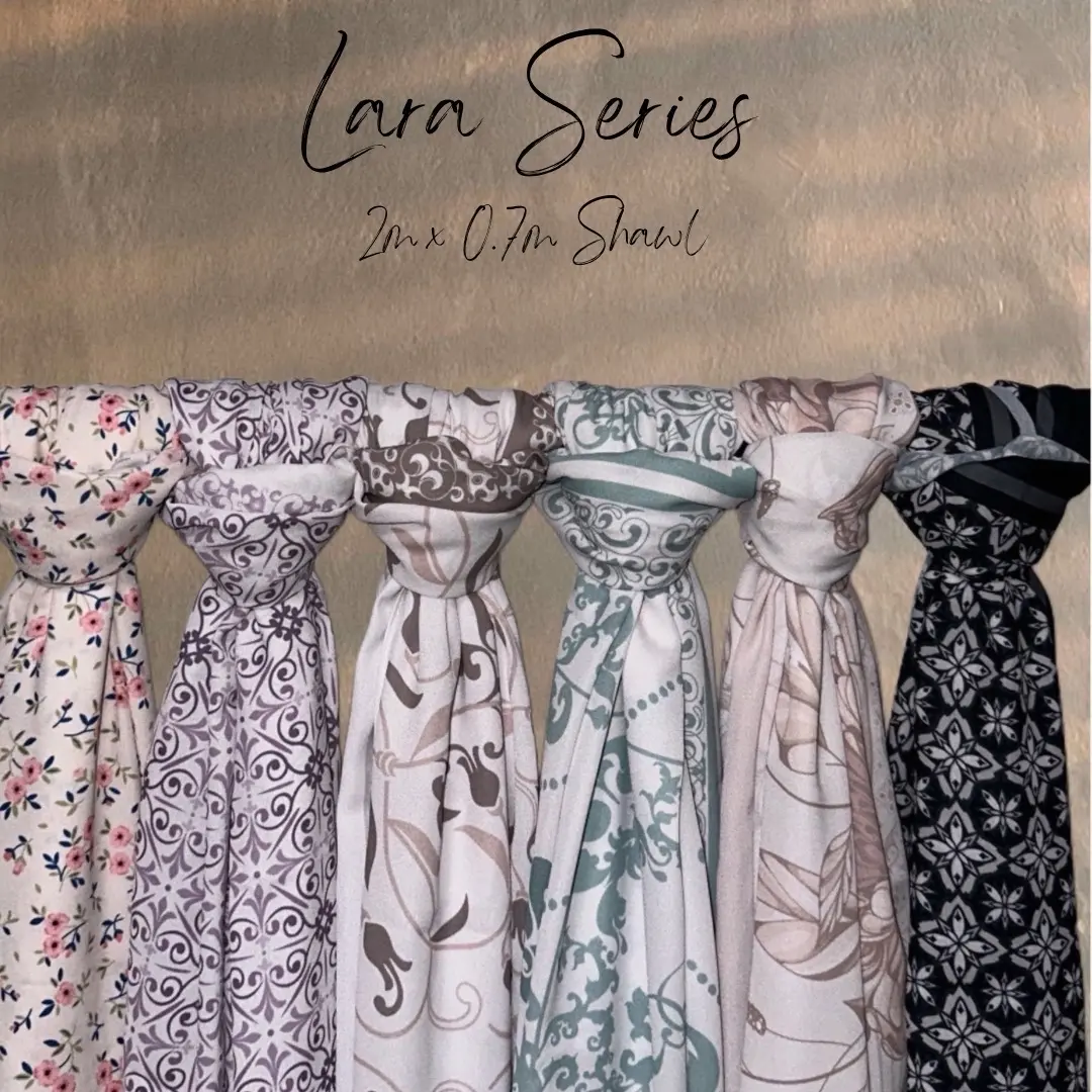 NEW ARRIVAL LARA SERIES SHAWL