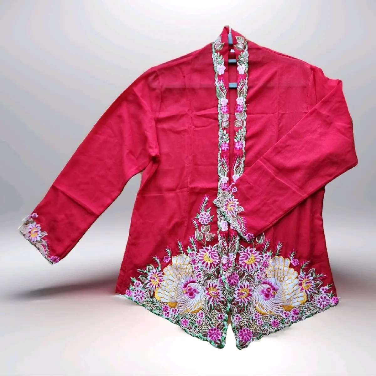 Peranakan Nyonya kebaya (XL)-(No press-stud button)
