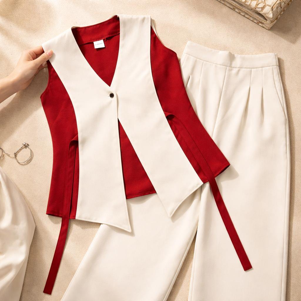HYLYN Luxury ONE SET VEST Rompi