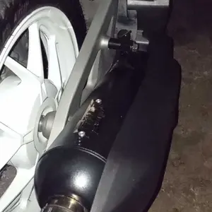 Knalpot Standar Racing Original GOLD EXHAUST Full Aksesoris Tameng Air Blade Gen 2 Bass Adem untuk Motor Vario, Beat, Nmax, Aerox, PCX Motorcycle Motorcycle shijiro Kamera