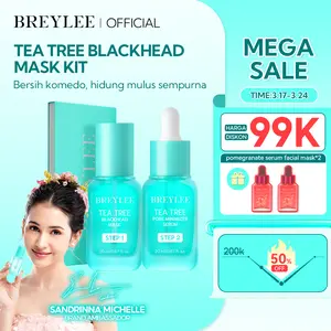 [HOT] [VIDEO] BREYLEE Blackhead Remover Mask Step 1 - Pengangkat Komedo Masker Hidung (20ml)