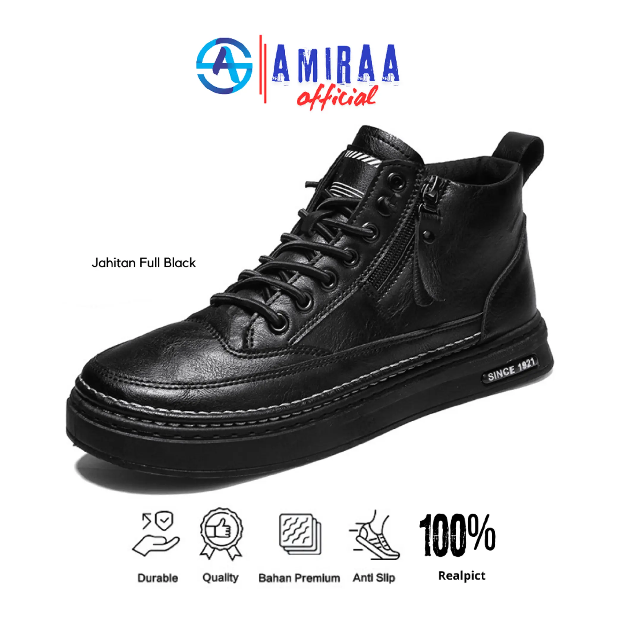 Sepatu Sneakers Kulit Pria Sepatu BOOT TREN Comfortable and Suitable Model Terbaru Trendy boots shoes