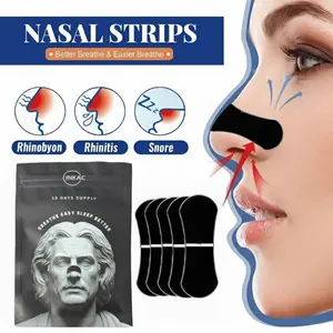 JazzyStone Nasal Strips 2.0 Plester Hidung Nasal Ventilation Patch 10pcs Plester Hidung Anti Dengkur Sleep Anti Snore Ngorok Nasal Plast Tape Extra Strength Cleaning