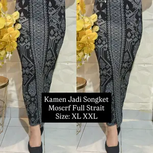 Kamen Rok Span Terbaru Jadi Batik Dan Songket Moscref Full Strait Melar Dan Nyaman Wanita Panjang