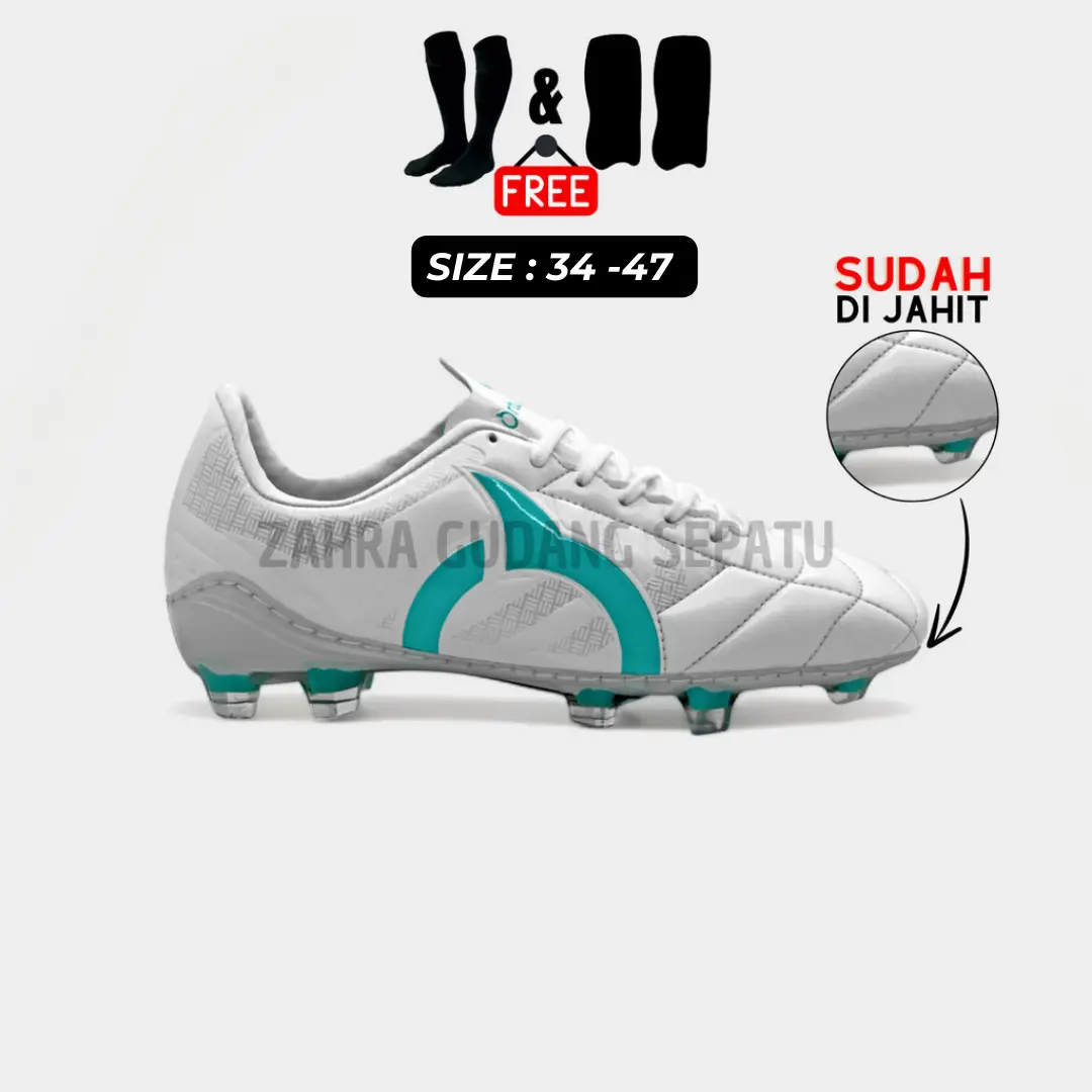 SEPATU BOLA JOGOSALA SIZE 34-47 | FREE KAOS KAKI + DEKER Outdoor sepatu  futsal Boots
