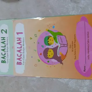 [3 Buku] BACALAH Jilid 1-3 Cara Cepat Belajar Membaca - Buku Anak PAUD TK