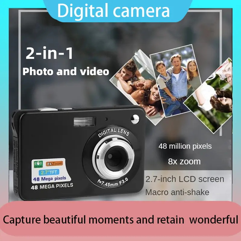 The new student party party 48 million Pixel retro HD digital camera Anti-Shake 720.320 retro camera