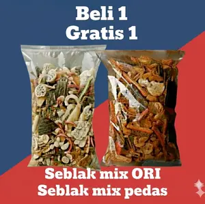 Beli 1 Gratis 1 seblak mix Campur Original&pedas Food Snack