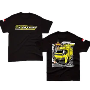 kaos Truck Jambi 002 - lengan pendek - cotton combed - sablon dtf
