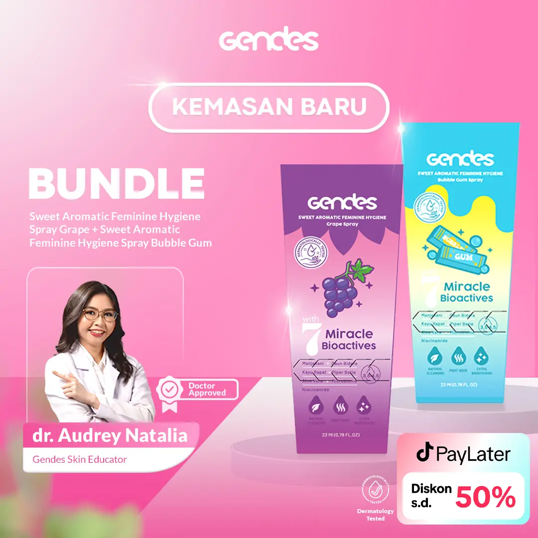 { DISKON UP TO 70% KHUSUS LIVE } GENDES 2 Sweet Aromatic Spray promo bundling 7 miracle bioaktives