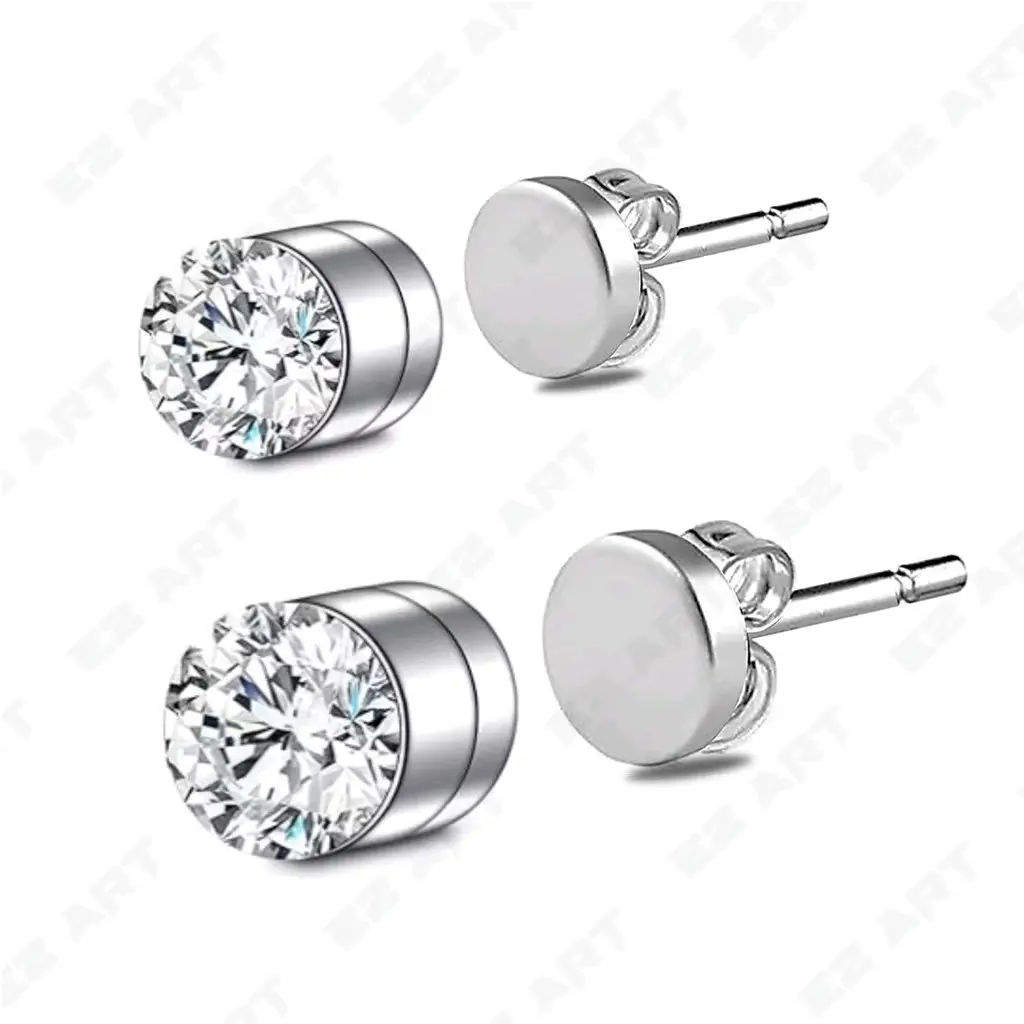 anting magnet seperti tindik kece Earrings