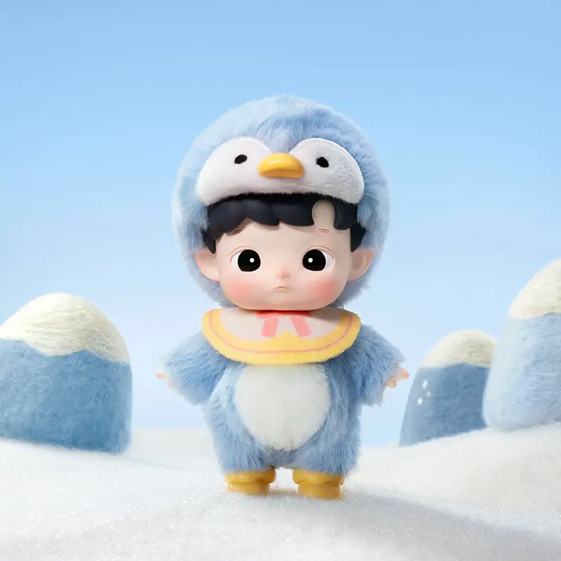 POP MART HACIPUPU Snuggle With You Series Figures HACIPUPU snuggle Animal Sticker Series Blind Box Toy Gift Ornament Handmade holiday gifts
