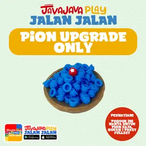 JavaJava Play Jalan Jalan (Pion Upgrade Only) untuk Board Game Monopoli Lokal Indonesia Edukatif & Informatif dengan NFC dan Karakter Skill Berbeda