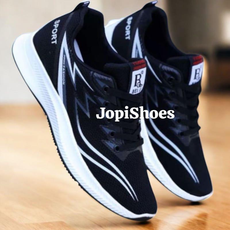 DISKON TERBARU JOPISHOES - SEPATU RUNNING LARI CASUAL LIFESTYLE SNEAKERS PRIA WANITA CEWE COWO PS-1 OUTDOOR SPORT SHOES JOGING TERMURAH BISA COD