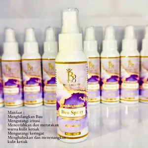KETY BRIGHTENING BEBEB BEAUTY DEODORAN SPRAY  100ML MENCERAHKAN KETY ANTI BAU
