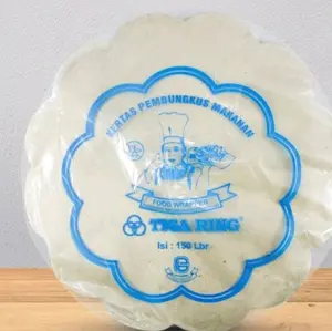 kertas  nasi tiga ring biru isi 150 lembar