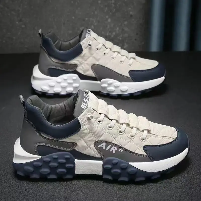 Men's Shoes 2023 Spring Hot-Selling New Arrival Student Running Sports Shoes Breathable Casual Shoes Platform Dad Shoes Men