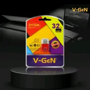 V-Gen Atom Flashdisk 32GB USB Waterproof Tahan Guncangan Magnet & Suhu Ekstrem Garansi Resmi Ready Stock Otg Storage