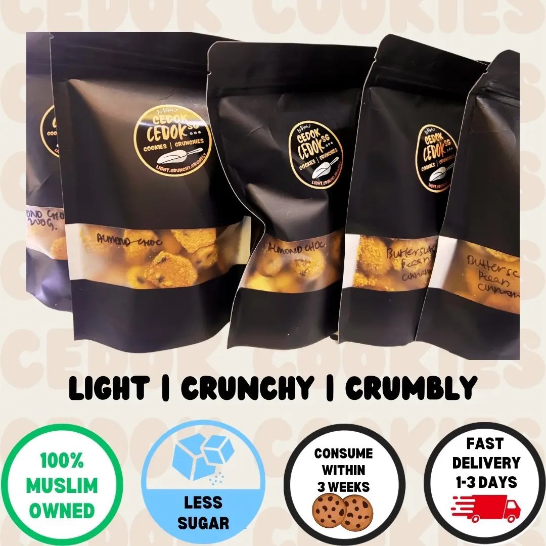 CEDOK COOKIES 100GM PER PACK (MIN 2 PACK)