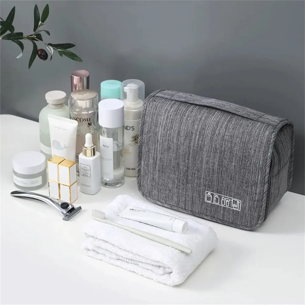Waterproof Large Toiletries Bag Travel Bag With Hanging Hook Travel Organizer Travel Organiser Packing cube