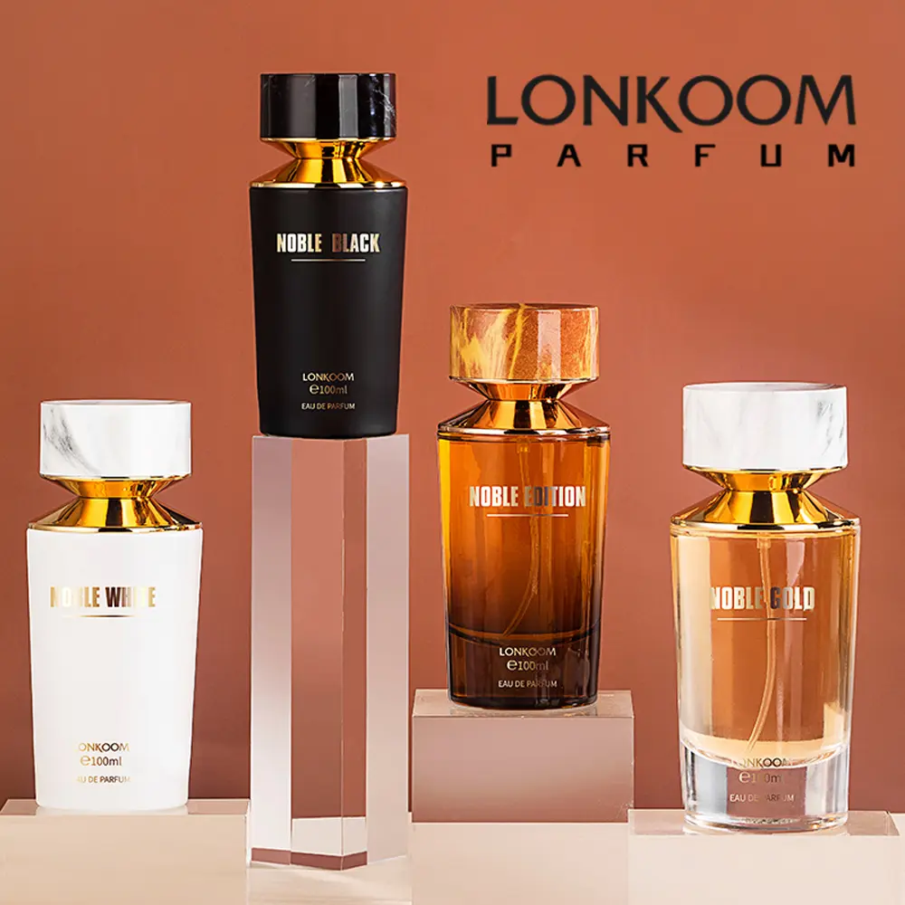 LONKOOM NOBLE SERIES Parfum Wanita Pria Unisex 100ml EDP Aroma Elegan Mewah Mahal Dengan Kotak Hard Box
