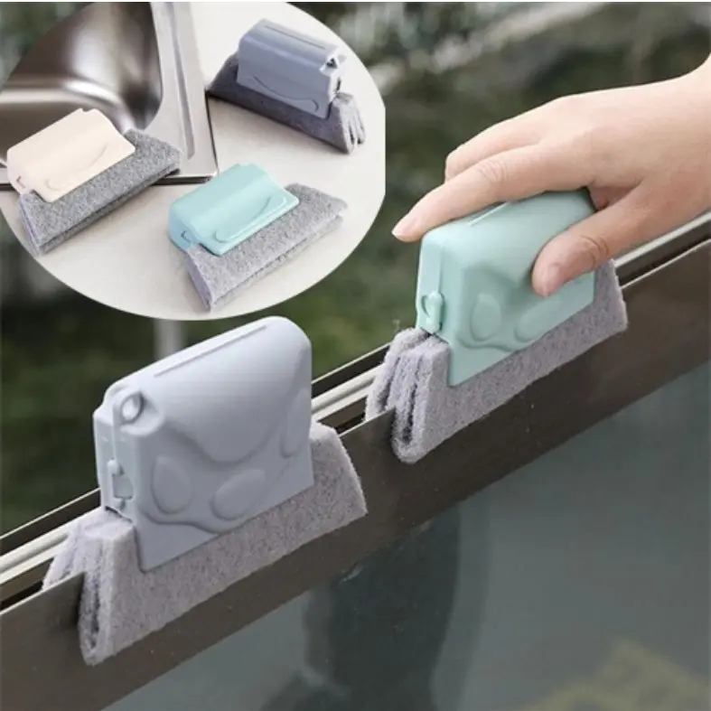Creative Window Groove Cleaning Cloth,Window Cleaning Brush,Cleaner Brush Clean Window Slot Clean Tool
