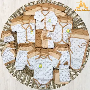 36 Pcs Paket Lahiran Lengkap Baju Bayi Celana Bayi Baru Lahir, Sartaki, Jumper, Popok Tali, Baby Gift Set -Juragan Legok