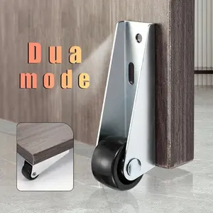 Roda Geser Pintu Yang Turun Untuk Mencegah Penurunan Roda Pendukung Bawah Pintu Roda Penopang Berat Pintu Besar Gate Bayi