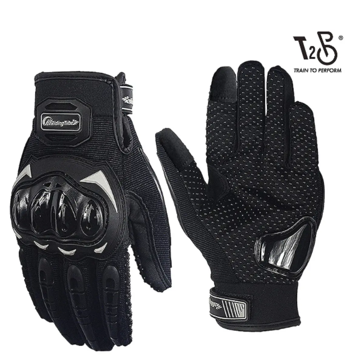 T2P Riding Tribe Motorcycle Glove Riding Gloves Touch Screen Full Finger Breathable Powered Motorbike Racing