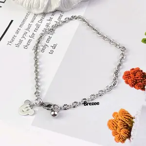 Gelang Wanita Dan anak anak Gelang Nori Sinar Boba Micky Silver Gelang Perempuan Terbaru Gelang Anti Karat Tidak Luntur