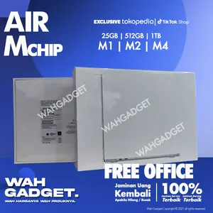 [Live] Apple Macbook Air M4 13" inch 2025 l 16/256GB 16/512GB 24/512GB | Ori BNIB | Garansi Inter 1 Tahun