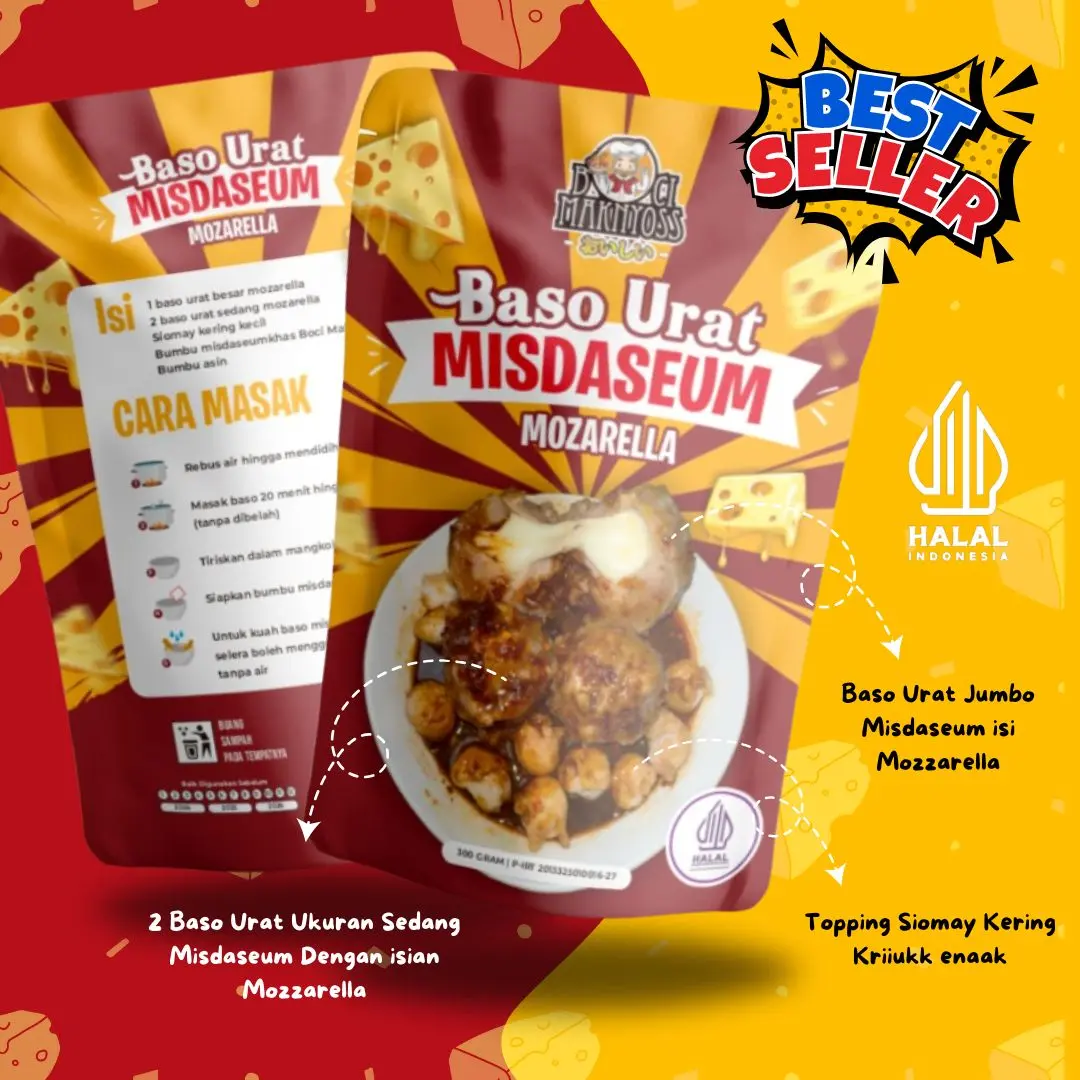 BASO URAT MOZARELLA MISDASEUM MAKNYOSS