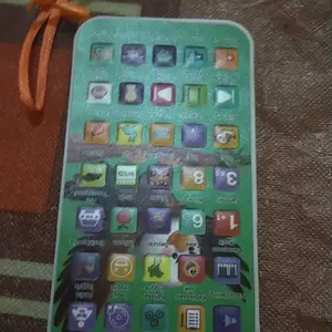 Smart Baby HP Mainan Edukasi Pendidikan Telepon Cerdas yang Sangat Populer dengan 45 Tombol Fungsi + Lampu + Konten Audio Lengkap Cocok untuk Anak Usia 1-6 Tahun untuk Bermain di Rumah Mainan Anak-anak