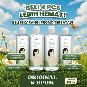 [BELI 4 LEBIH HEMAT] SAPTADASA Body Toner 100ml - Mencerahkan & Angkat Sel Kulit Mati TONER BADAN WHITENING MENGHILANGKAN BEKAS LUKA